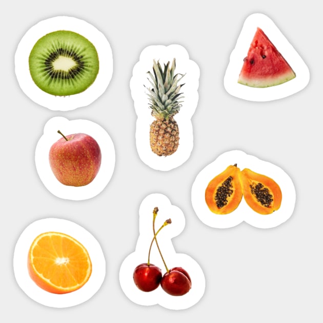 fruits STICKER PACK Sticker by mcmetz